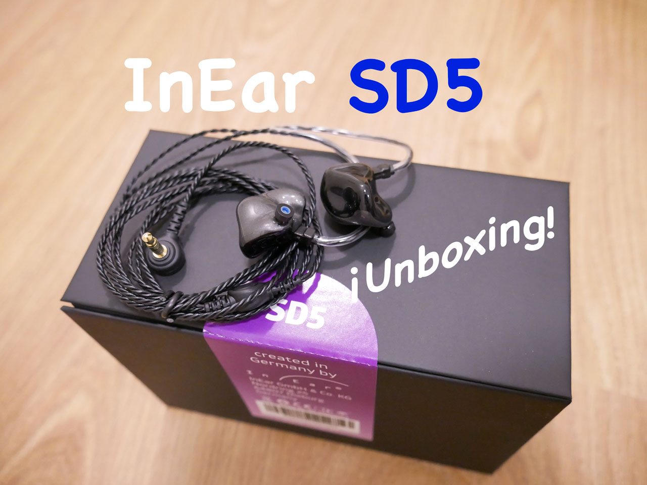 InEar StageDiver SD5 |  Unboxing