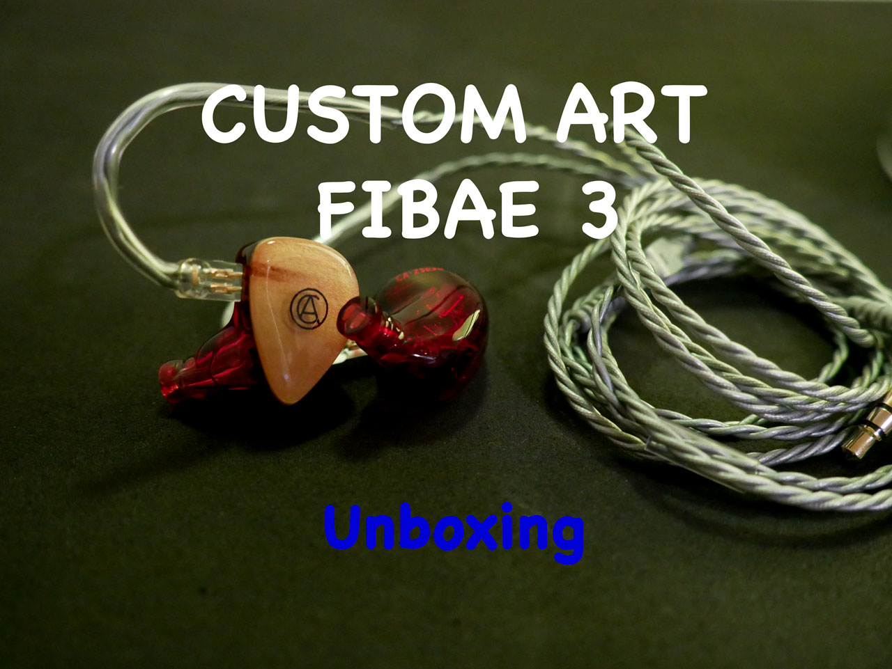 Custom Art Fibae 3 | Unboxing